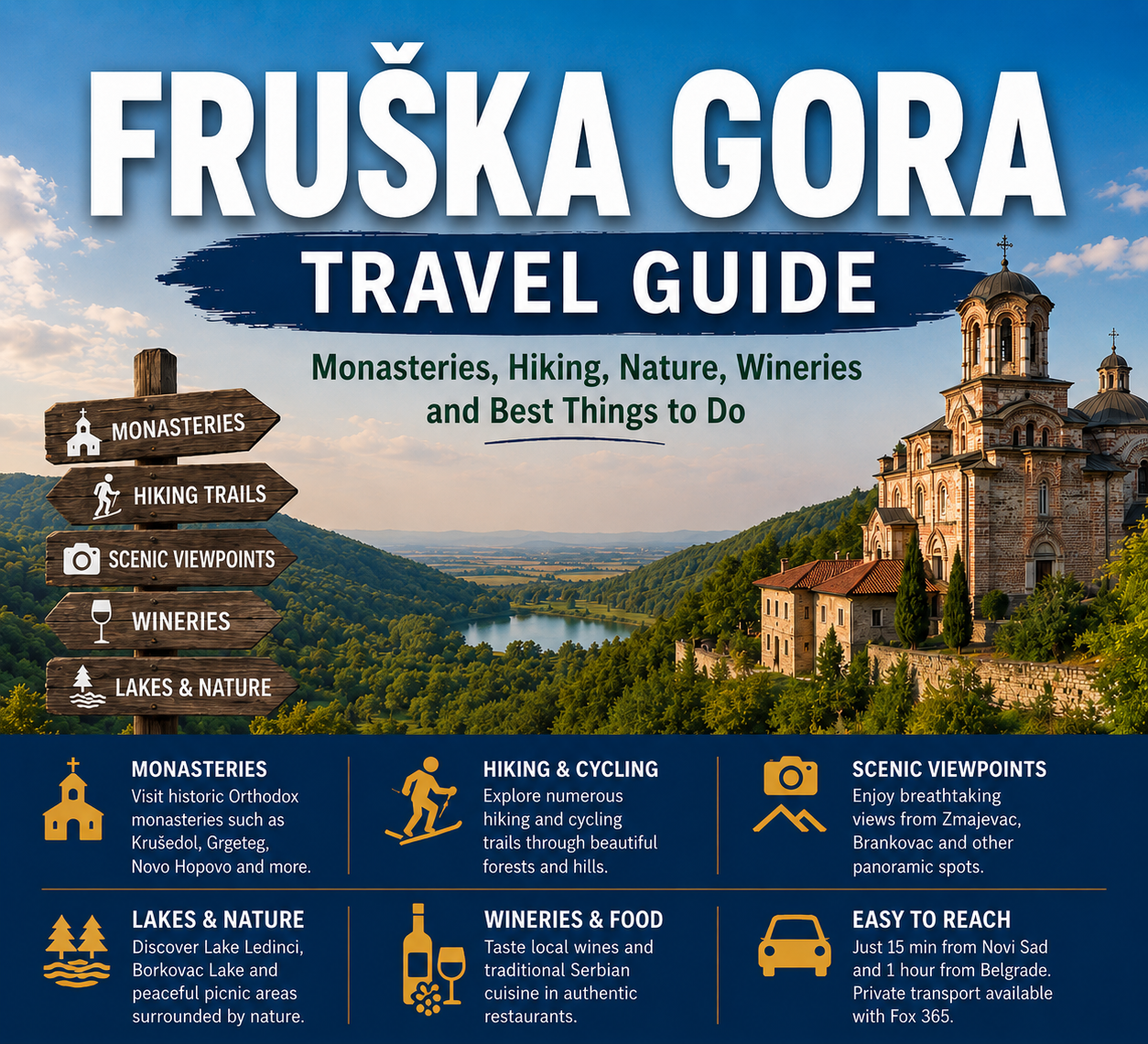 Fruška gora travel guide – monasteries, hiking, nature & best things to do